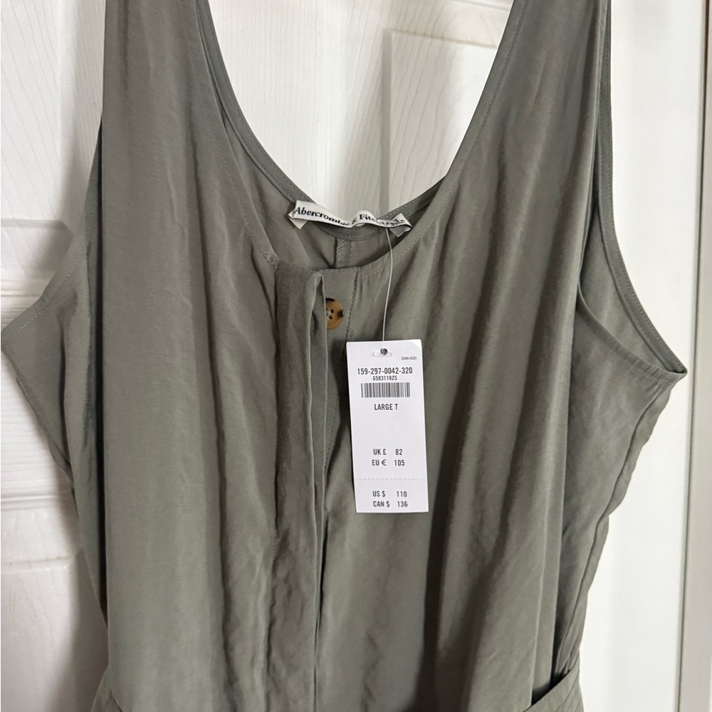 Abercrombie & Fitch belted jumpsuit